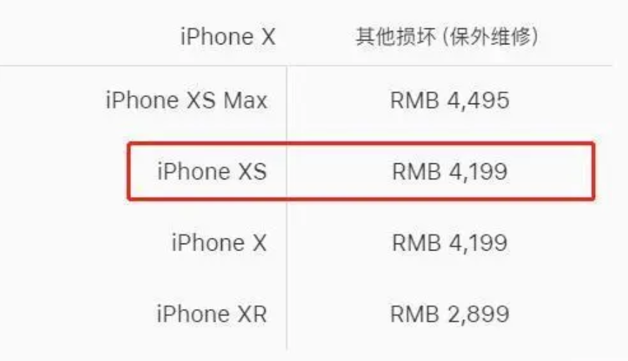 江汉区苹果XS换主板维修店分享iPhone XS主板维修大概需要多少钱
